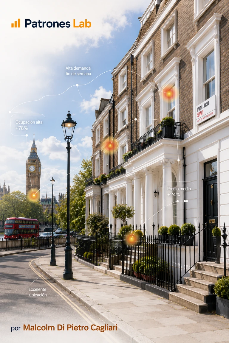 Imagen principal del análisis de Airbnb en Londres