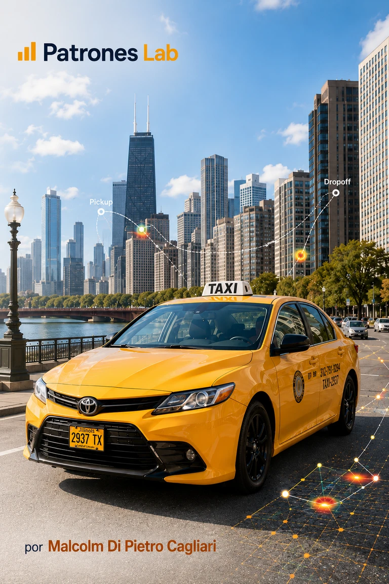 Imagen principal del análisis de viajes en taxi en Chicago
